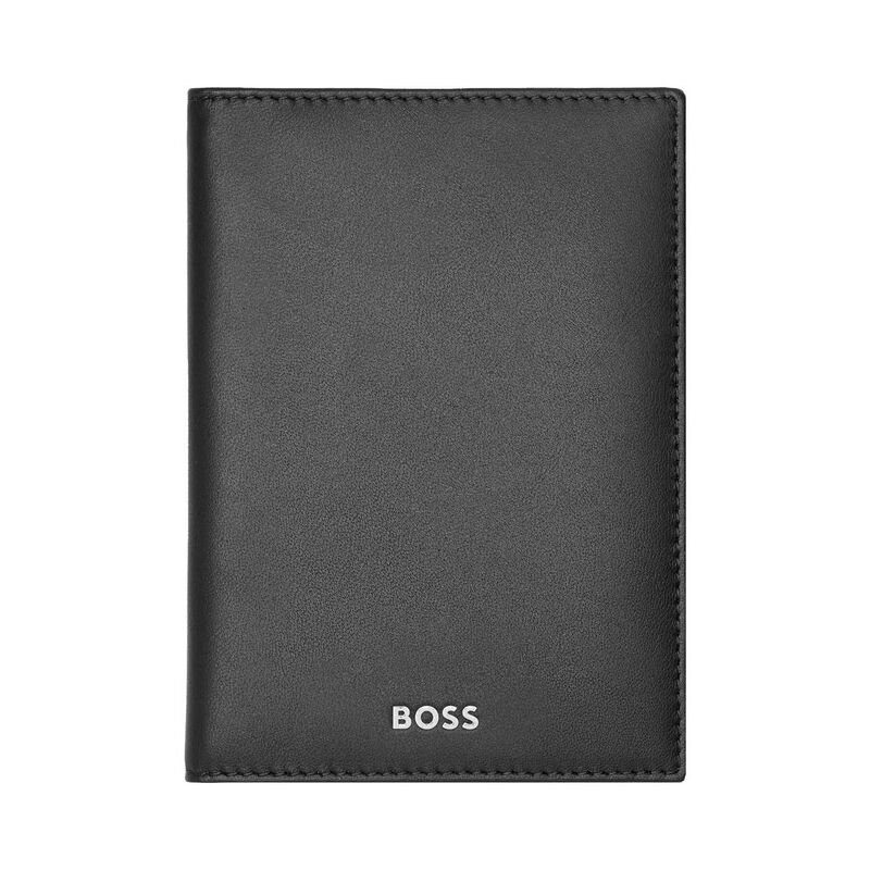 BOSS Leather Passport Holder Classic image number 0